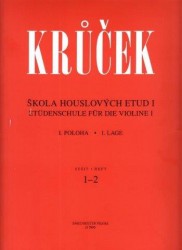 Václav Krůček: Škola houslových etud 1 (sešit 1-2)