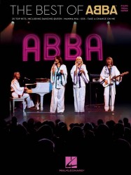The Best Of ABBA (noty na klavír, zpěv, akordy na kytaru)