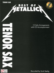 Metallica: Best Of - Tenor Saxophone (noty, tenorsaxofon) (+audio)