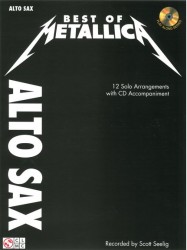 Metallica: Best Of - Alto Saxophone (+audio) (noty, altsaxofon)
