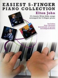 Easiest 5-Finger Piano Collection: Elton John (noty na pětiprstý klavír)