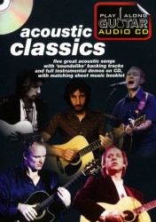 Play Along Guitar Audio CD: Acoustic Classics (tabulatury, noty, kytara) (+CD)