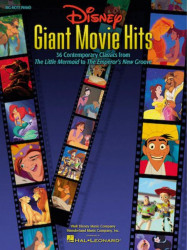 Disney Giant Movie Hits (velké noty na snadný klavír)