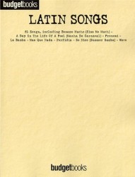 Budgetbooks: Latin Songs (noty, klavír, zpěv, kytara, akordy)