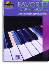 Piano Play-Along 15: Favourite Standards (noty, klavír, zpěv, kytara) (+audio)