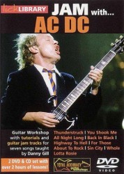 Lick Library: Jam With AC/DC (DVD & CD) (video škola hry na kytaru)