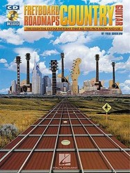 Fretboard Roadmaps: Country Guitar (noty, tabulatury, kytara) (+audio)