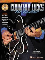 Country Licks For Guitar (noty, tabulatury, kytara) (+audio)