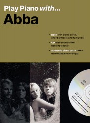 Play Piano With... ABBA (noty, akordy, texty, klavír, kytara, zpěv) (+audio)