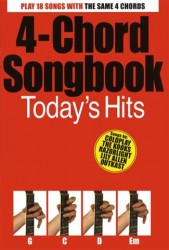 4-Chord Songbook: Today’s Hits (texty, akordy, kytara)