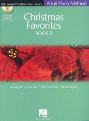 Hal Leonard Student Piano Library: Adult Piano Method - Christmas Favorites Book 2 (noty, sólo klavír) (+audio)