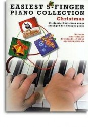 Easiest 5-Finger Piano Collection: Christmas (noty na pětiprstý klavír)