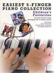 Easiest 5-Finger Piano Collection: Children's Favourites (noty na pětiprstý klavír)