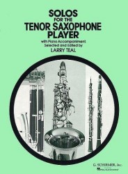 Solos For The Tenor Saxophone Player (noty, tenorsaxofon, klavír)