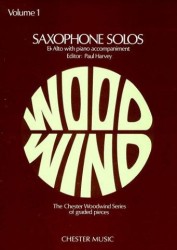 Saxophone Solos Volume 1 (Alto Saxophone) (noty, altsaxofon, klavír)