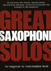 Great Saxophone Solos (noty, altsaxofon)