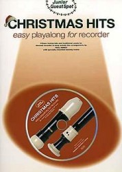 Junior Guest Spot: Christmas Hits - Easy Playalong (Recorder) (noty, zobcová flétna) (+audio)