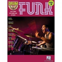 Drum Play-Along 5: Funk (noty, bicí) (+audio)