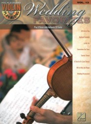 Violin Play-Along 13: Wedding Favourites (noty, housle) (+audio)