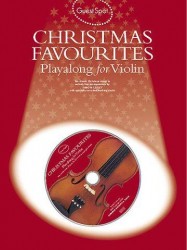 Guest Spot: Christmas Favourites Playalong For Violin (noty, housle) (+audio)