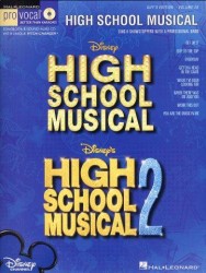 Pro Vocal 28: High School Musical (Male Edition) (noty, melodická linka, akordy, texty) (+audio)