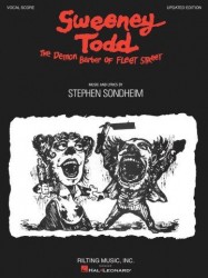 Stephen Sondheim: Sweeney Todd - Vocal Score (noty, zpěv, klavír)