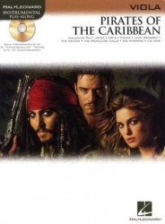 Klaus Badelt: Pirates Of The Caribbean (noty, viola) (+audio)