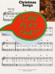 I Can Play That! Christmas Songs (noty, klavír, texty & akordy)