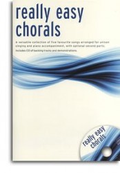 Really Easy Chorals (noty na sborový zpěv, klavír) (+audio)