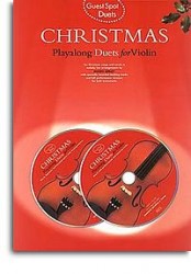 Guest Spot: Christmas Playalong Duets For Violin (noty, housle, duet) (+audio)