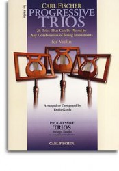 Progressive Trios - 26 Trios For Any Combination Of String Instruments (noty, housle)
