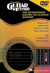 Hal Leonard Guitar Method For The Beginning Electric or Acoustic Guitarist (video škola hry na kytaru)