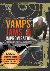 Frank Vignola: Vamps Jams & Improvisations - The Quintessential Rut-Buster (video škola hry na kytaru)
