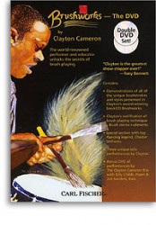 Clayton Cameron: Brushworks (video škola hry na bicí)
