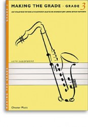 Making The Grade: Grade Three (Saxophone) (noty, saxofon, klavír)