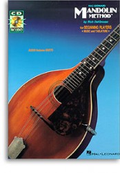 Rich DelGrosso: Hal Leonard Mandolin Method For Beginning Players (noty, tabulatury, mandolína) (+audio)