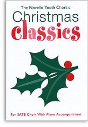 Novello Youth Chorals: Christmas Classics (noty, zpěv, hlasy SATB)