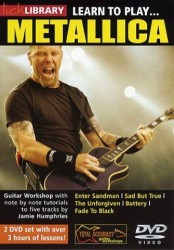 Lick Library: Learn To Play Metallica (video škola hry na kytaru)