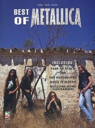 Best Of Metallica (noty na klavír, zpěv, akordy na kytaru)