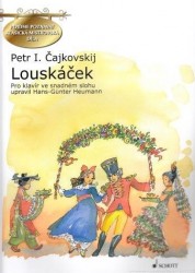 Petr Iljič Čajkovskij: Louskáček (snadná verze pro klavír - v češtině) (noty, sólo klavír)