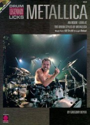 Metallica Legendary Licks Drums (noty na bicí) (+audio)