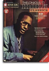 Jazz Play-Along 90: Thelonious Monk Classics (noty, nástroje C, Eb, Bb, basového klíče) (+audio)
