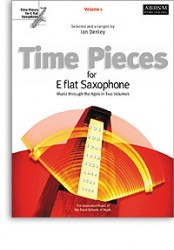 Time Pieces For E Flat Saxophone - Volume 1 (noty, saxofon, klavír)