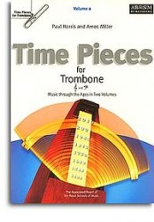 Time Pieces For Trombone Volume 2 (noty, pozoun, klavír)