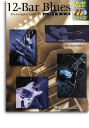 Dave Rubin: 12-Bar Blues - All-In-One Combo Pack (tabulatury, noty, kytara) (+CD & DVD)