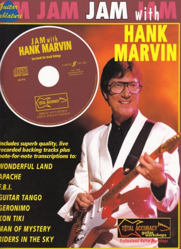 noty,　Jam　Marvin　With　Hank　(tabulatury,　(The　Shadows)　732Kč　kytara)　(+audio)