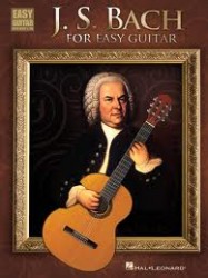 J.S. Bach for Easy Guitar (noty, tabulatury, kytara)