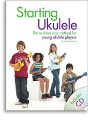 Steven Sproat: Starting Ukulele (noty, akordy, ukulele) (+audio)
