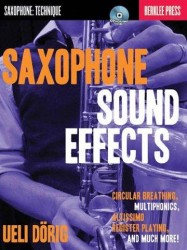 Ueli Dörig: Saxophone Sound Effects (noty na saxofon) (+audio)