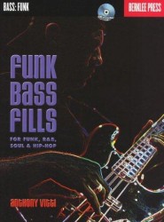 Anthony Vitti: Funk Bass Fills (noty na baskytaru) (+audio)